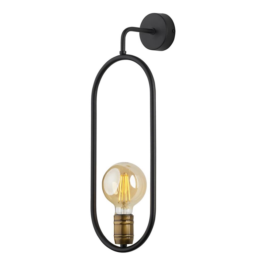 Jupiter 1820 - PIKE27 - Wandlamp PONTI 1xE14/40W/230V zwart