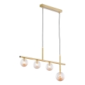 Jupiter 1899 - Hanglamp aan kabel NEPTUN 4xG9/14W/230V goud
