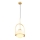 Jupiter 1913 - Hanglamp aan snoer ROSSO 1xE27/15W/230V goud