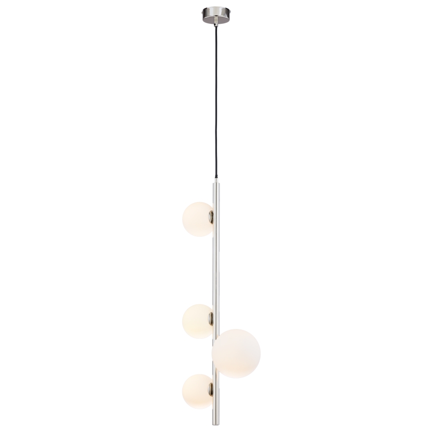Jupiter 1925 - Suspension filaire TAIDA 4xG9/40W/230V chrome brillant