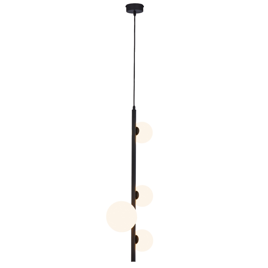 Jupiter 1926 - Suspension filaire TAIDA 4xG9/40W/230V noir