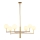 Jupiter 1930 - Hanglamp aan een paal FEME 6xG9/40W/230V messing