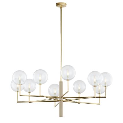 Jupiter 1976 - Suspension-barre FEME 10xG9/10W/230V doré