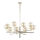 Jupiter 1977 - Suspension-barre FEME 10xG9/10W/230V doré/beige