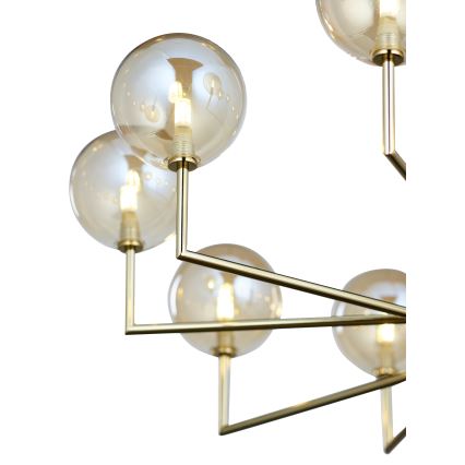 Jupiter 1977 - Suspension-barre FEME 10xG9/10W/230V doré/beige