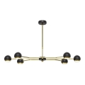 Jupiter 1979 - Suspension-barre TIANA 6xGU10/10W/230V noir/doré