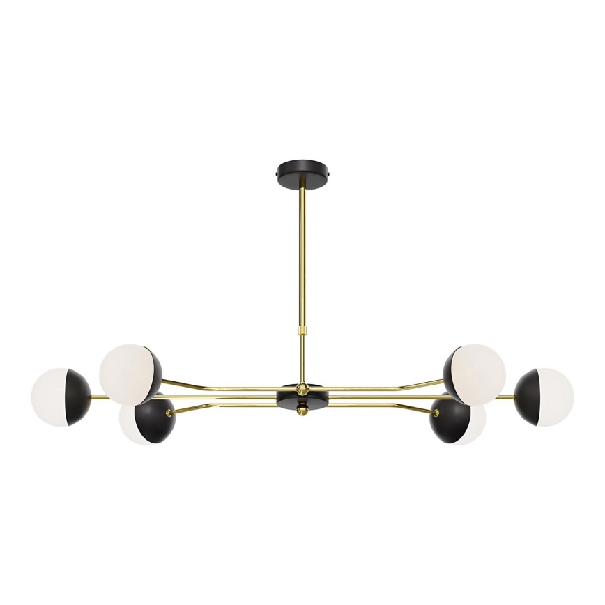 Jupiter 1981 - Suspension-barre TRENTO 6xG9/10W/230V noir/doré