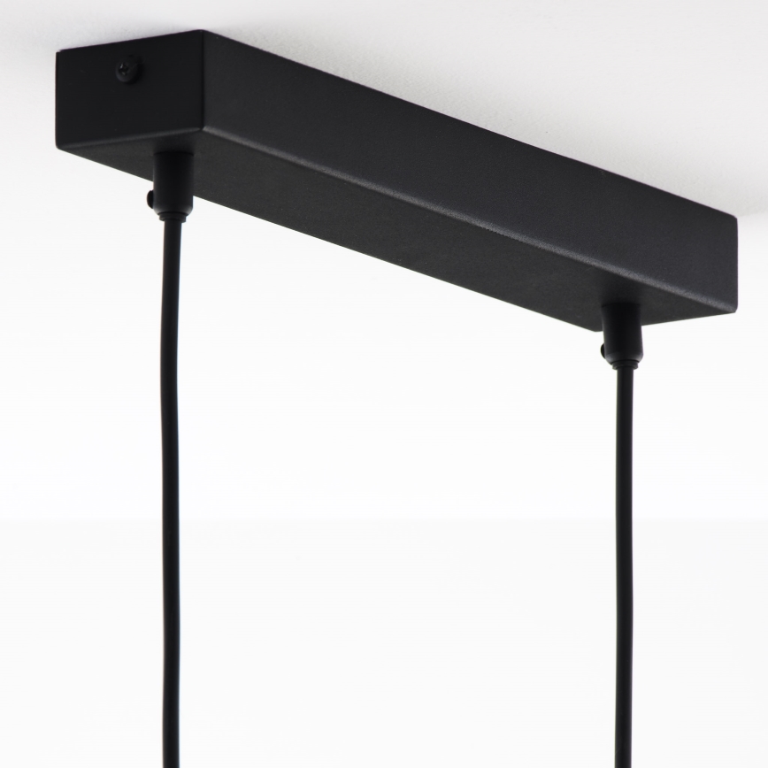 Jupiter 1990 - Hanglamp aan een koord HANZA 3xG9/10W/230V zwart/goud