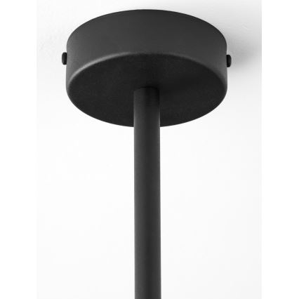 Jupiter 1997 - Hanglamp met vaste pendel MOKA 3xGU10/10W/230V + 3xG9/10W/230V zwart/wit