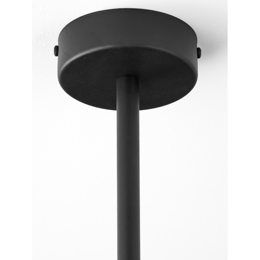 Jupiter 1997 - Hanglamp met vaste pendel MOKA 3xGU10/10W/230V + 3xG9/10W/230V zwart/wit