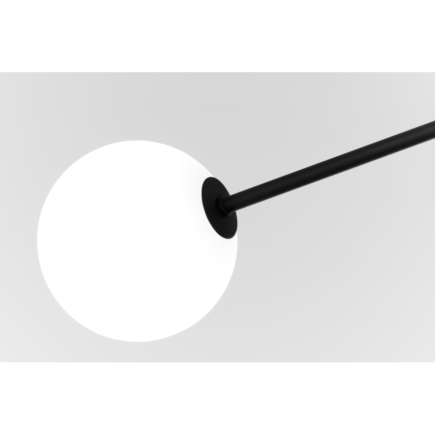 Jupiter 1998 - Suspension-barre MOKA 4xGU10/10W/230V + 4xG9/10W/230V noir/blanc