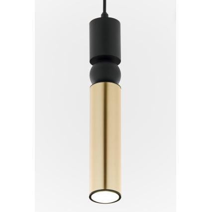 Jupiter 2006 - Hanglamp aan een koord ALAS 1xGU10/10W/230V goud/zwart