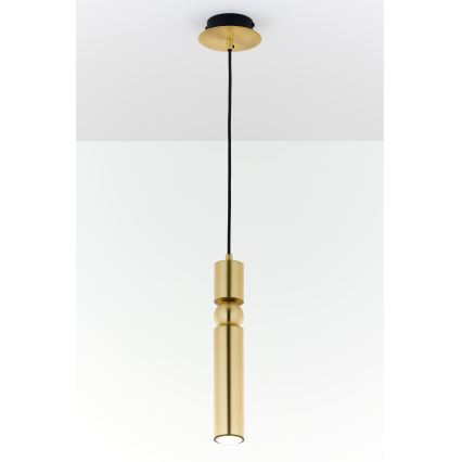 Jupiter 2009 - Hanglamp aan een koord ALAS 1xGU10/10W/230V goud