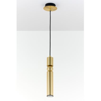 Jupiter 2009 - Hanglamp aan een koord ALAS 1xGU10/10W/230V goud