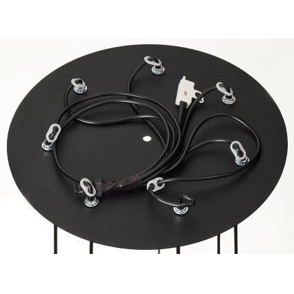 Jupiter 2018 - Hanglamp aan een koord ALAS 7xGU10/10W/230V goud/zwart