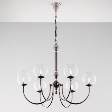 Jupiter 2022 - Hanglamp aan een ketting BRILLANTE 6xG9/10W/230V glanzend chroom