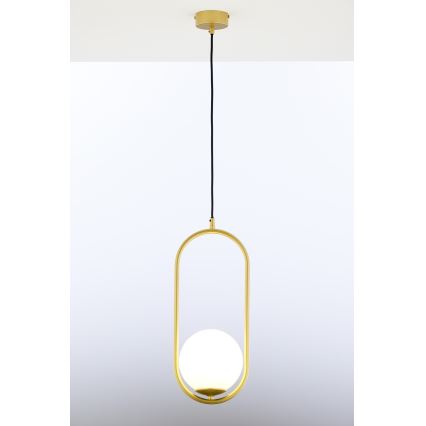 Jupiter 2042 - Hanglamp aan een koord IGON 1xE14/40W/230V goud