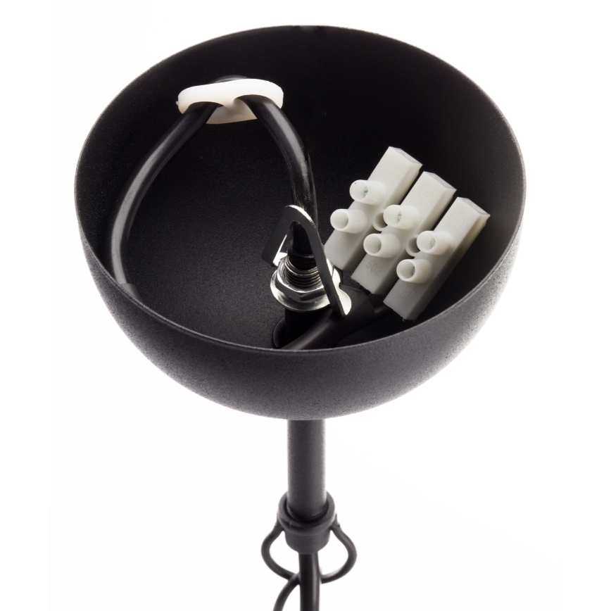 Jupiter 2057 - Kroonluchter aan ketting GLORIOSA 15xG9/14W/230V zwart