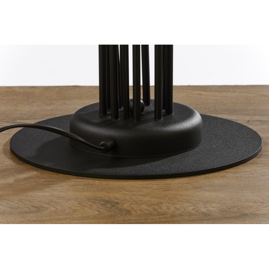 Jupiter 2058 - Lampadaire GLORIOSA 9xG9/14W/230V noir