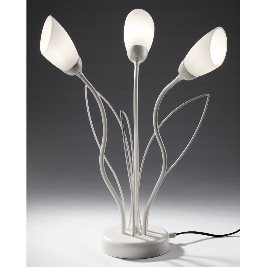 Jupiter 2060 - Lampe de table GLORIOSA 3xG9/14W/230V crème