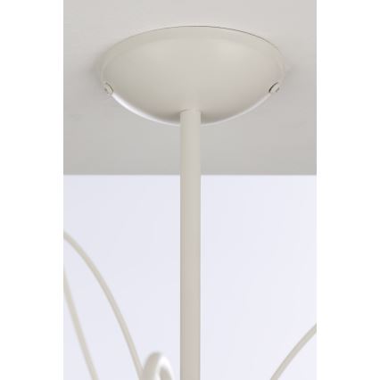 Jupiter 2061 - Lustre sur tige GLORIOSA 10xG9/14W/230V crème