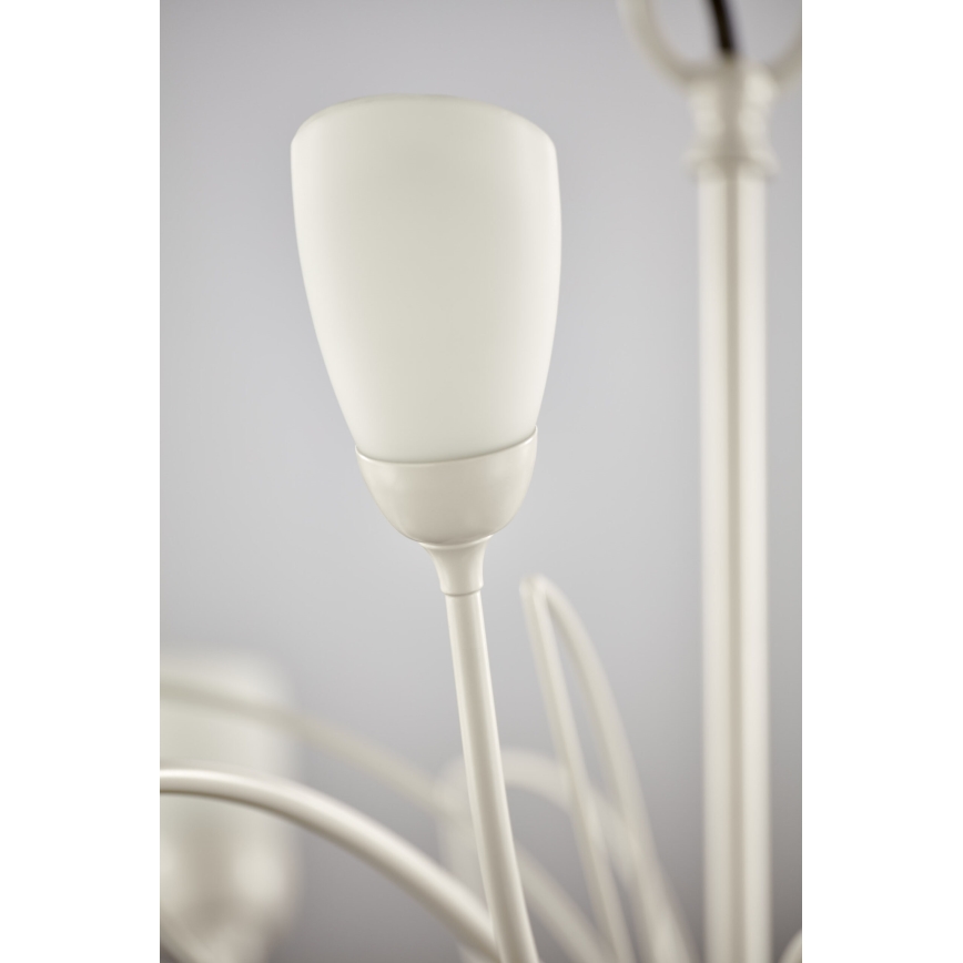 Jupiter 2062 - Kroonluchter met ketting GLORIOSA 15xG9/14W/230V crème