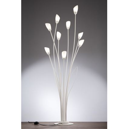 Jupiter 2063 - Lampadaire GLORIOSA 9xG9/14W/230V crème