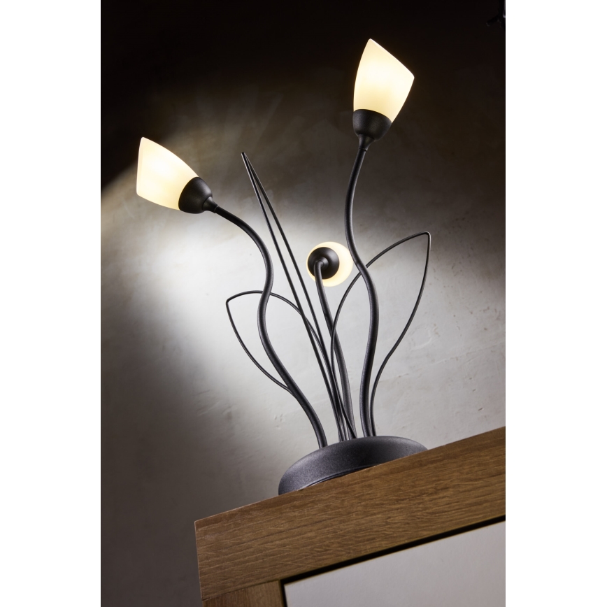 Jupiter 2065 - Tafellamp GLORIOSA 3xG9/14W/230V zwart