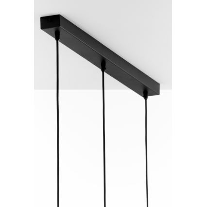 Jupiter 2092 - Suspension sur câble CORTINA 3xE27/15W/230V doré/noir