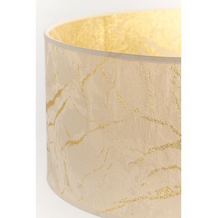 Jupiter 2112 - Lampe de table KASZMIR 1xE27/15W/230V blanche/dorée/décor marbre