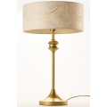 Jupiter 2112 - Tafellamp KASZMIR 1xE27/15W/230V wit/goud/marmerdecor