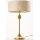 Jupiter 2112 - Tafellamp KASZMIR 1xE27/15W/230V wit/goud/marmerdecor