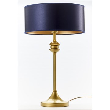 Jupiter 2116 - Tafellamp KASZMIR 1xE27/15W/230V blauw/goud