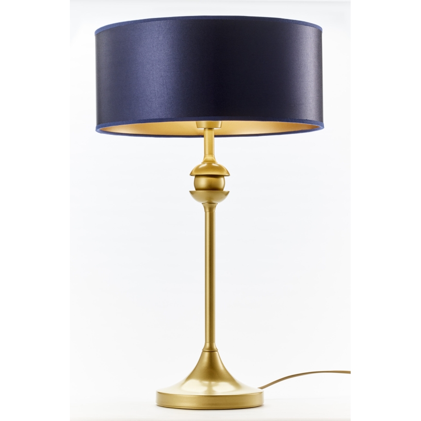 Jupiter 2116 - Tafellamp KASZMIR 1xE27/15W/230V blauw/goud