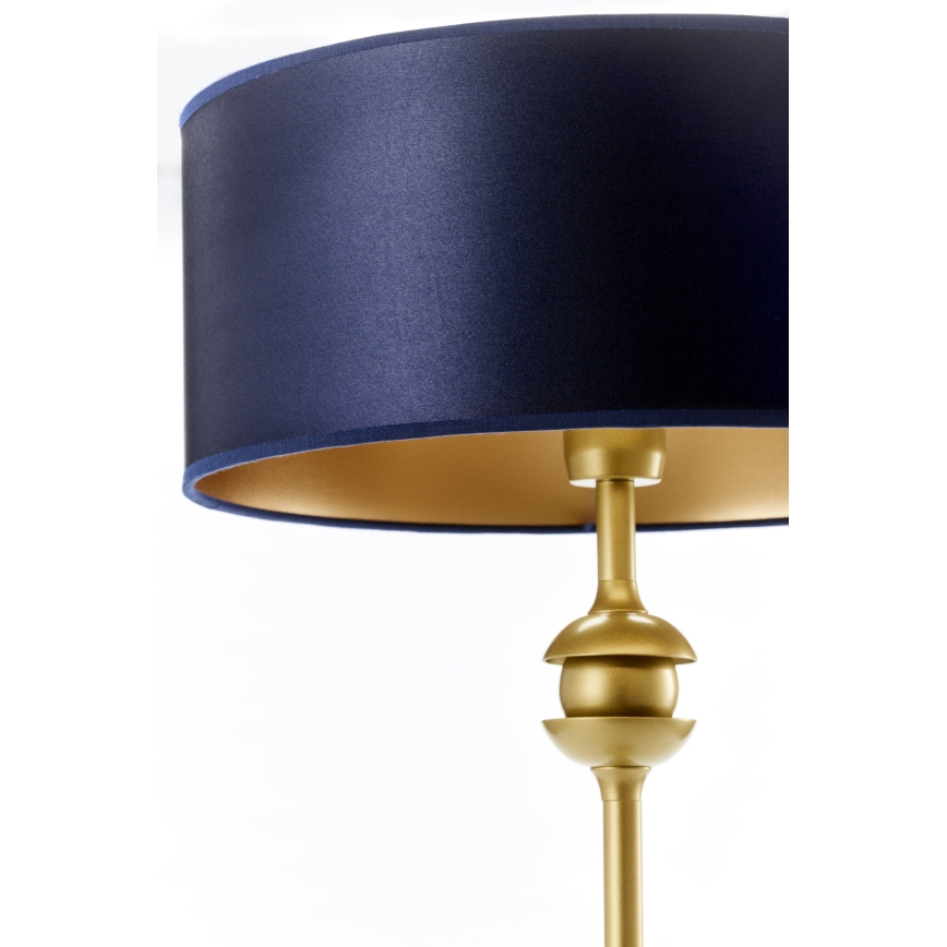 Jupiter 2116 - Tafellamp KASZMIR 1xE27/15W/230V blauw/goud