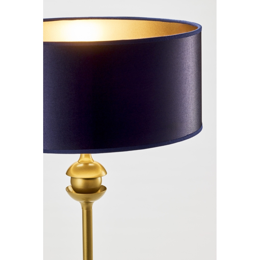 Jupiter 2116 - Tafellamp KASZMIR 1xE27/15W/230V blauw/goud