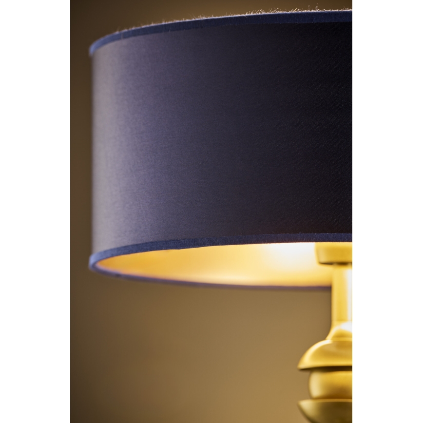Jupiter 2116 - Tafellamp KASZMIR 1xE27/15W/230V blauw/goud