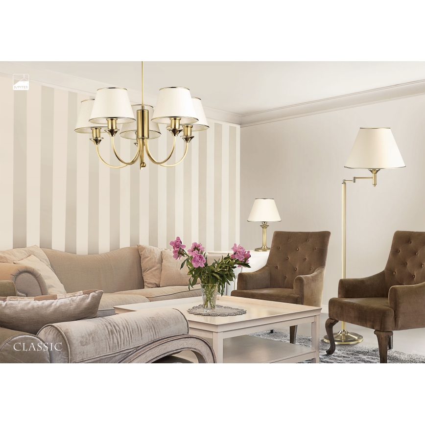 Jupiter 286 - CL 5 - Hanglamp CLASSIC 5xE27/60W/230V