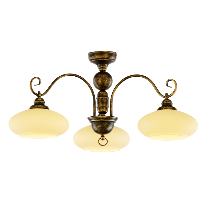 Jupiter 397 - BO-3 PL - Plafondlamp BOLERO 3xE27/60W