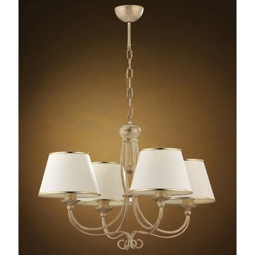 Jupiter 514 - LA-4-E - Hanglamp aan een ketting LAURA 4xE27/60W/230V