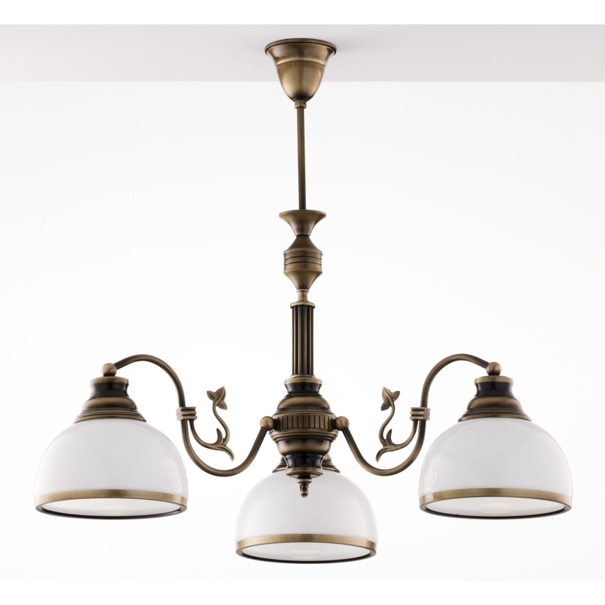 Jupiter 622 - ZU 3 - Hanglamp ZEUS 3xE27/60W/230V