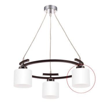 Jupiter - Verre de rechange pour suspension BASCO E27 d. 13 cm blanc