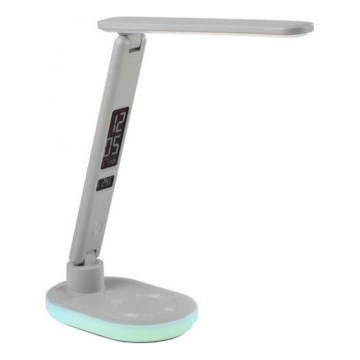 JUST LIGHT. 11018-16 - LED RGBW Dimbare Touch Tafellamp met Draadloze Oplading TINA LED/4W/230V wit