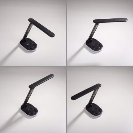 JUST LIGHT. 11018-18 - Lampe de table RGBW tactile à intensité variable avec charge sans fil TINA LED/4W/230V
