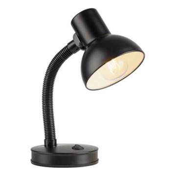 JUST LIGHT. 11080-18 - Flexibele Tafellamp FLEXI 1xE27/25W/230V Zwart
