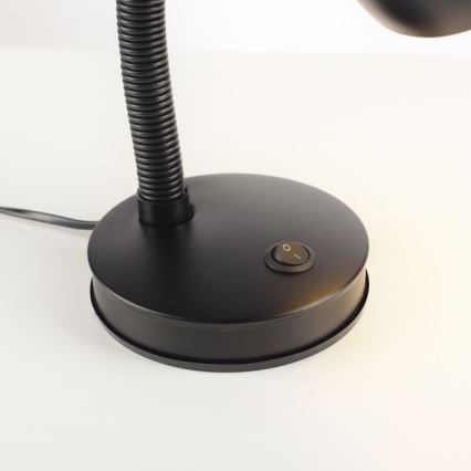 JUST LIGHT. 11080-18 - Lampe de bureau flexible FLEXI 1xE27/25W/230V noir