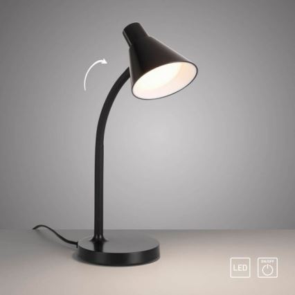 JUST LIGHT. 11248-18 - Flexibele LED bureaulamp PIXIE LED/4,5W/230V zwart