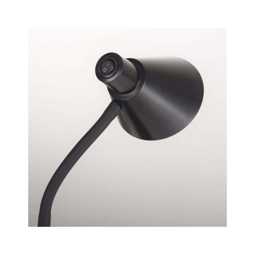 JUST LIGHT. 11248-18 - Flexibele LED bureaulamp PIXIE LED/4,5W/230V zwart