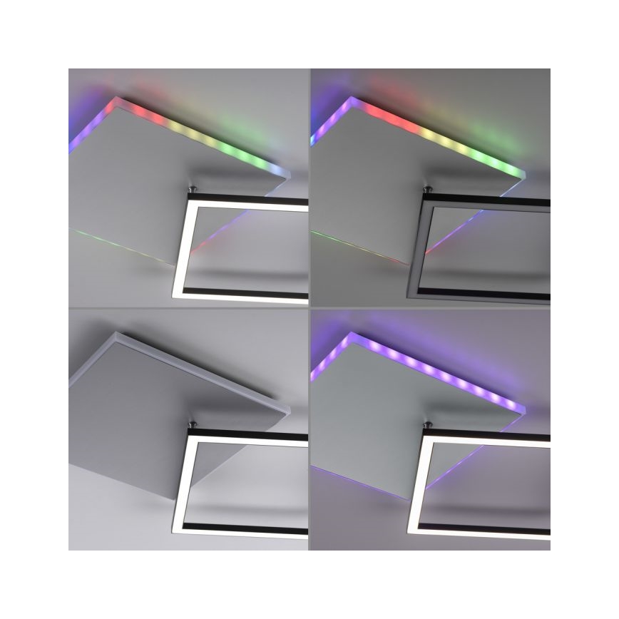 JUST LIGHT. 11327-95 - LED RGBW Dimbare plafondlamp RENDA LED/31W/230V 2700-5000K + afstandsbediening