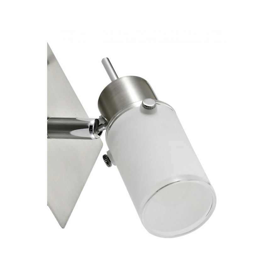 JUST LIGHT. 11931-55 - Spot mural LED MAX 1xGU10/4W/230V chrome mat